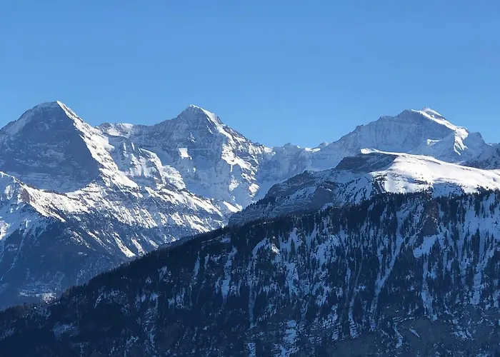 Mit Und Bergsicht Im Vier Sterne Beatenberg